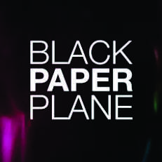 Black Paper Plane
