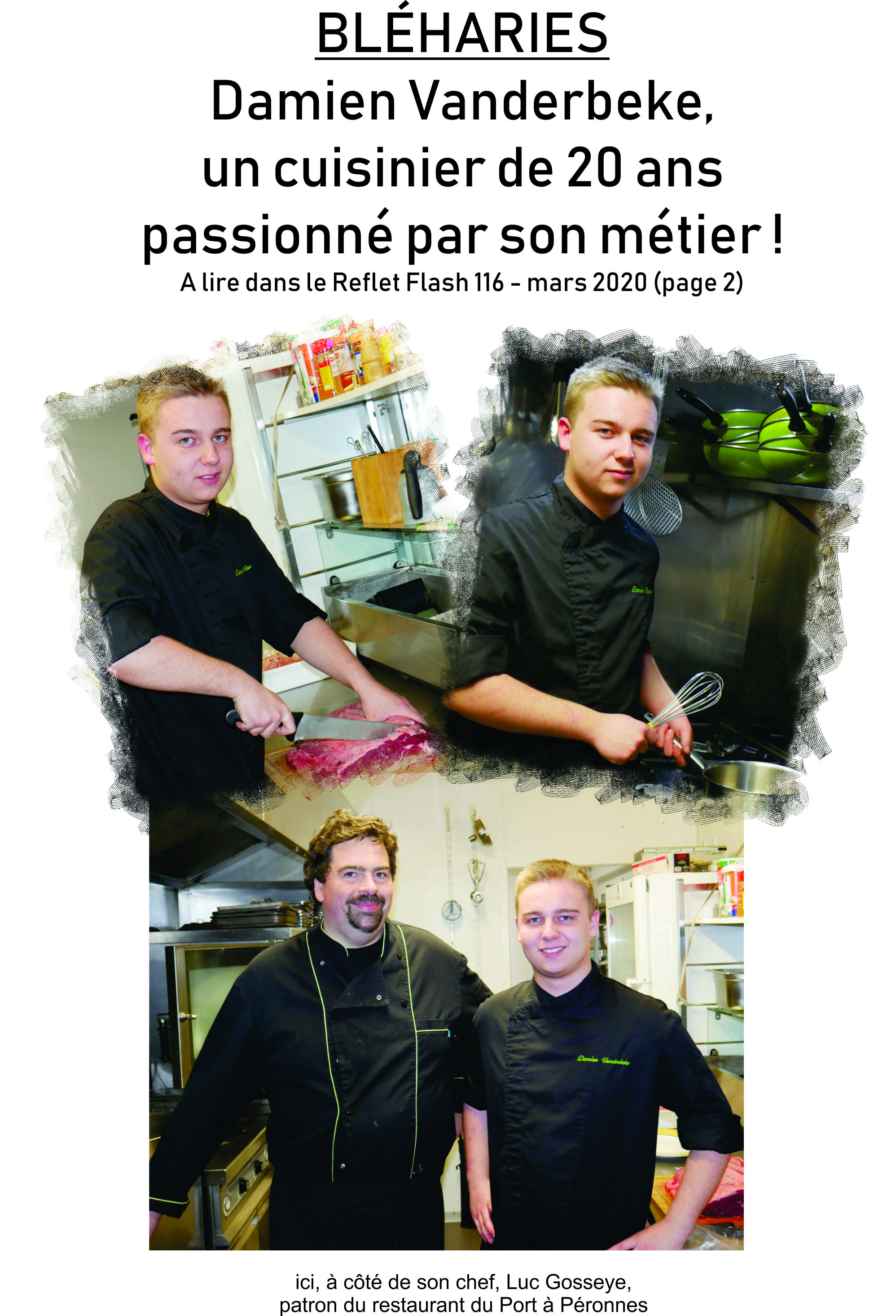 Damien Vanderbeke cuisinier Objectif Top Chef Etchebest