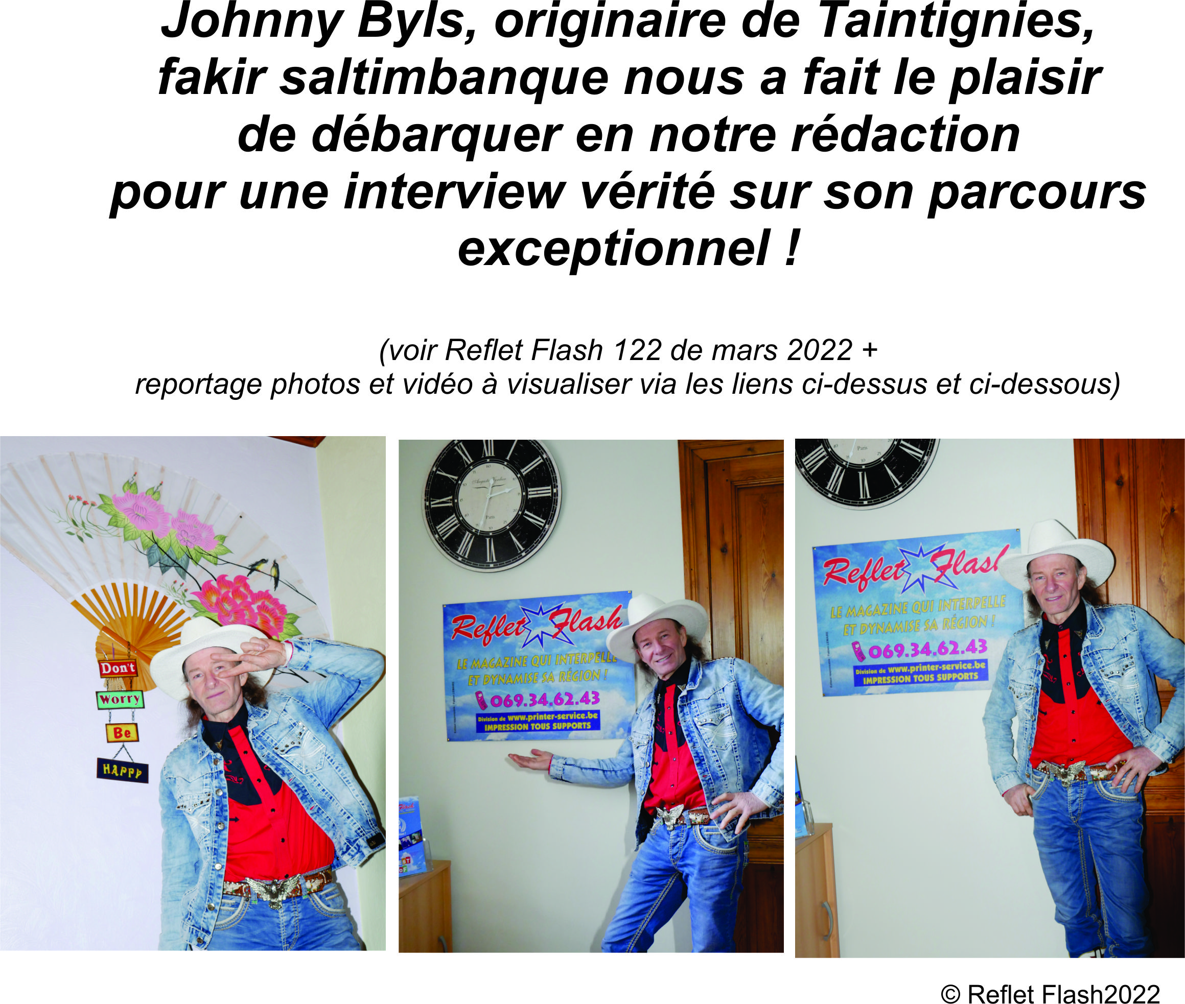 Johnny Byls fakir saltimbanque
