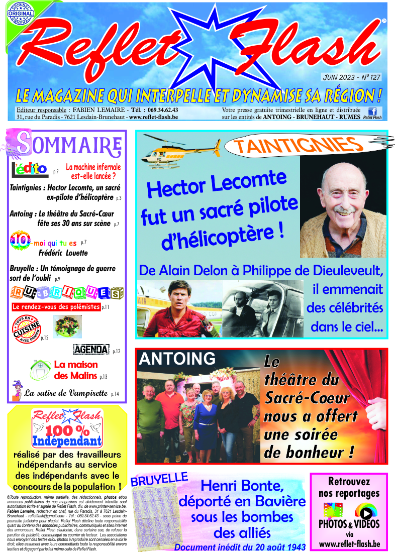 Reflet Flash 127 - Juin 2023