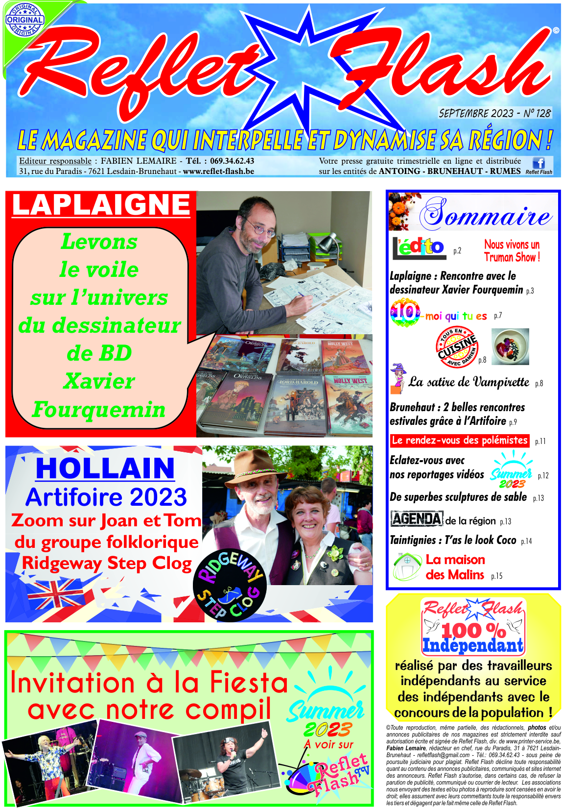 Reflet Flash 128 - Septembre 2023